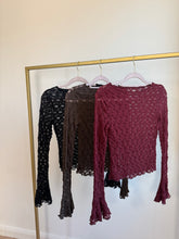 Carica l&#39;immagine nel visualizzatore di Gallery, Maglia Pizzo Manica Svasata
