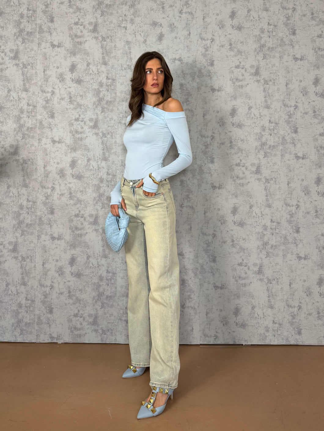 Jeans lavaggio chiaro