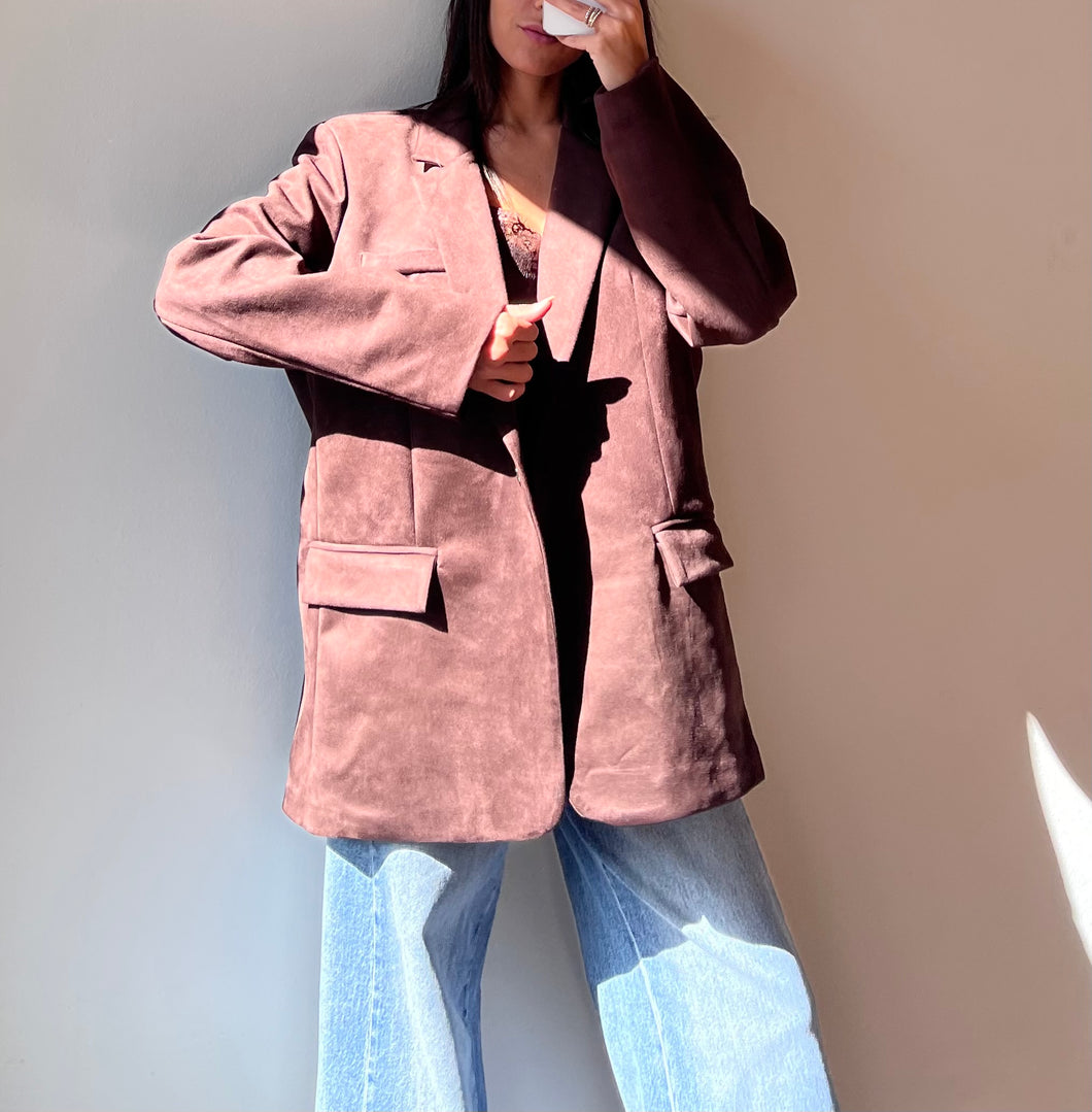 Blazer Suede Over